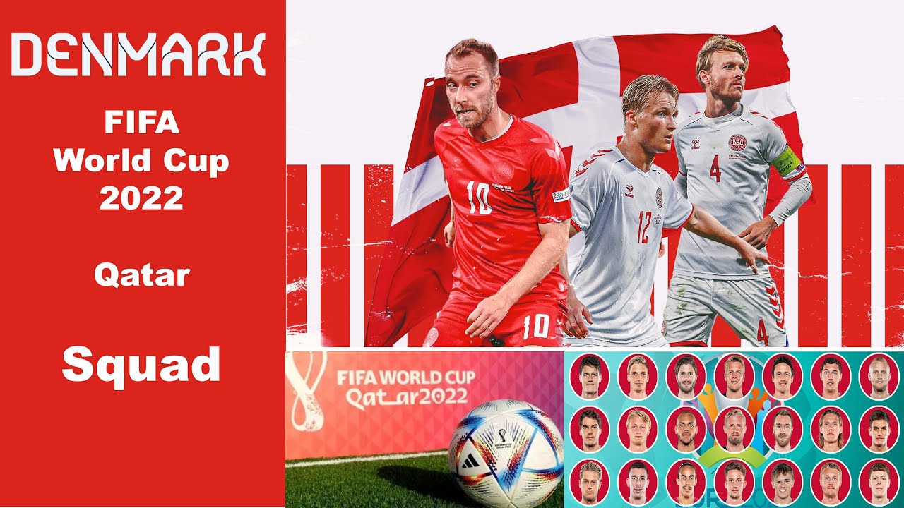 Incredible squad announcement Video of Denmark Football Team 🇩🇰 for World Cup || #qatar2022