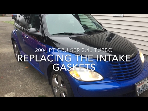 How to replace Intake Manifold gaskets on 2.4L PT Cruiser \"Confirmed fix for intermittent Misfire\"