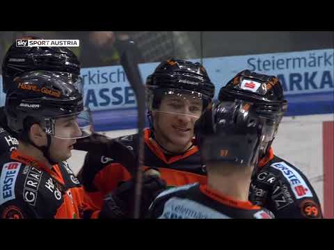 Highlights: EBEL - 36. Runde: Moser Medical Graz99ers vs. EC Panaceo VSV 2:5