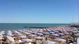 preview picture of video 'Lignano Pineta view on 27 august 2012. GREAT WEATHER'