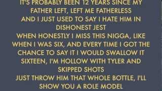 Earl Sweatshirt - Chum (LYRICS ON SCREEN) Extended Version w/ Download