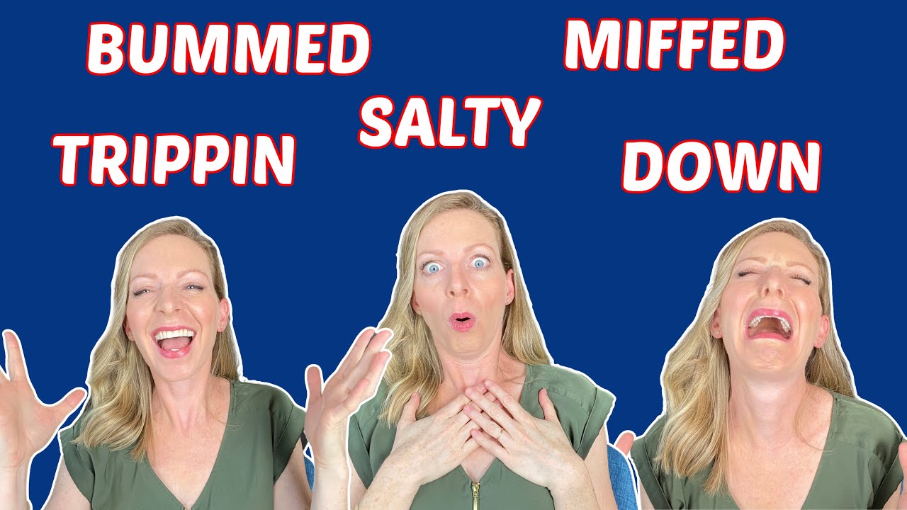 15 GÍRIAS comuns para descrever suas EMOÇÕES em INGLÊS