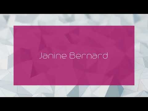 Janine Bernard - appearance