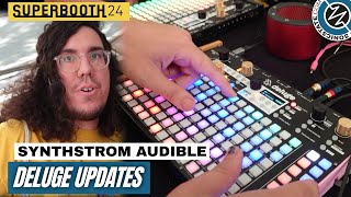 Video thumbnail for SUPERBOOTH 2024: Synthstrom Audible - Deluge Sequencer Synth Sampler by sonicstate