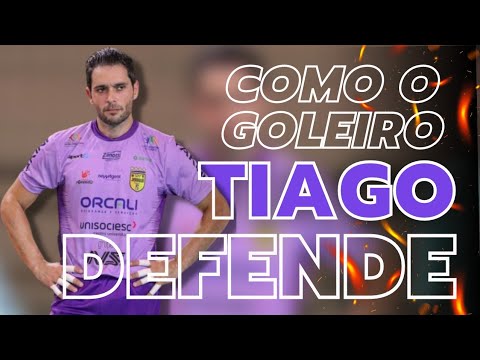 ✅ Aprenda como o Goleiro Tiago faz as defesas no futsal #gk #goalkeeper