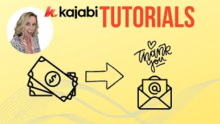 How to Set Up a Post Purchase Email in Kajabi That Sends After Checkout