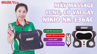 Video hướng dẫn máy massage cổ vai gáy Nikio NK-136AC