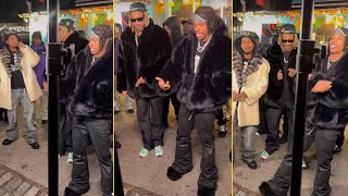 Jim Jones Shooting New Music Video With Future, Lil Baby And Juelz Santana In The Streets Of Harlem