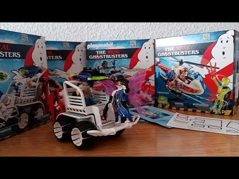 THE REAL GHOSTBUSTERS PLAYMOBIL 9385, 9386, 9387, 9388. #Playmobil, #ghostbusters