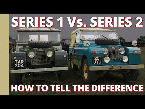 How to tell a Series 1 Land Rover from a Series 2