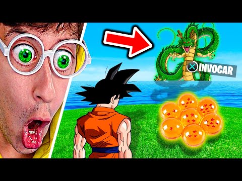 Encuentro las 7 Bolas de Dragon... y pasa ESTO!! 😲 (Fortnite con Maki y Mikeltube)