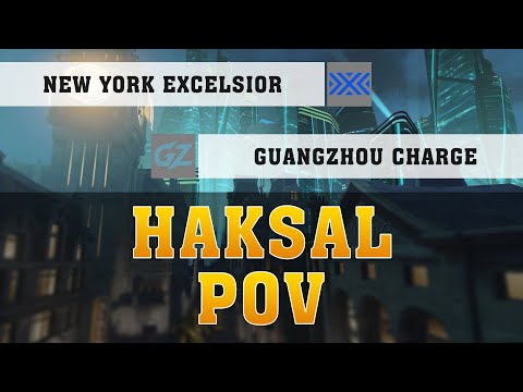 HAKSAL GENJI POV ● New York Excelsior Vs Guangzhou Charge ● Week 25 ● OWL Pov