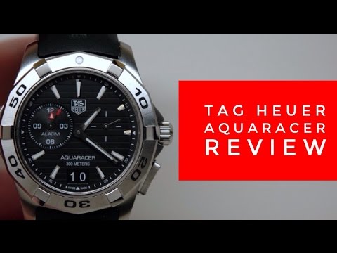 TAG HEUER AQUARACER DIVER WATCH REVIEW MODEL: WAP111Z.BA0831