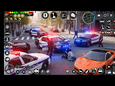 Police Car Chase Simulator – High-Speed City Chase | Cop Duty  👮👮👮