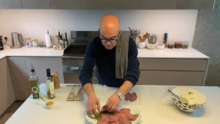 Roast Beef Carpaccio -Carpaccio di Manzo Arrosto