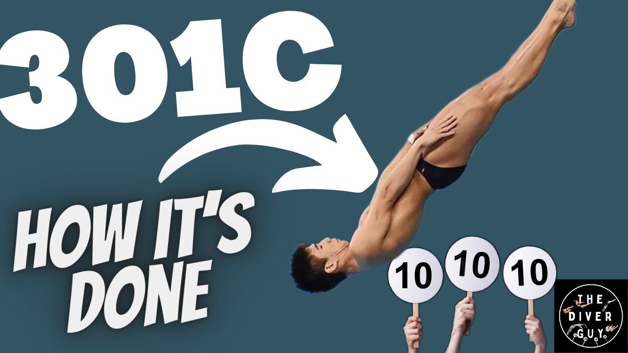 How to do a Reverse Dive Tuck (301c)