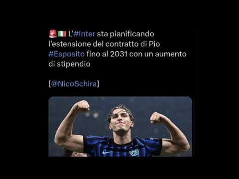 UDINESE- INTER, PIO ESPOSITO MEGLIO DI VIERI E TONI, BLINDATO FINO AL 2031❗️POI TOCCA A CHIVU ❗️