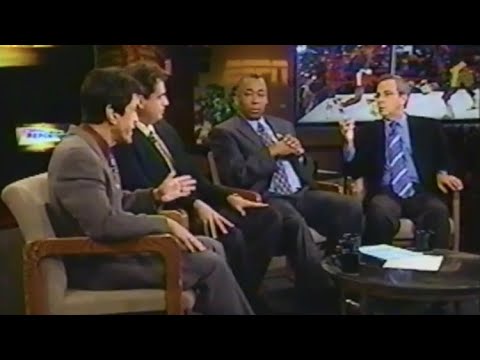ESPN The Sports Reporters, November 23, 2003, Mitch Albom, Mike Lupica, Dan Le Batard, John Saunders