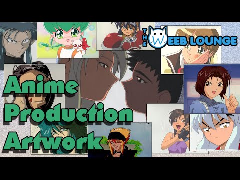 Anime Production Artwork! Cels, Genga, Douga, Hanken!  Terminology, history, and tour!