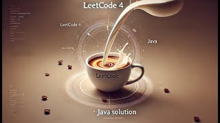 leetcode 4 : median of two sorted arrays : java solution