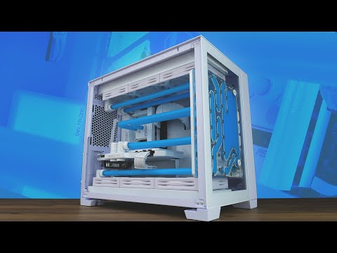 Simply Bliss! DIVINE O11 Mini Snow Time-lapse Build | RTX 3080, 11700K