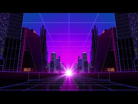 Synth City - Neon Cyber Screensaver 4K Ultra HD | Retrowave 2021 (4 Hours)