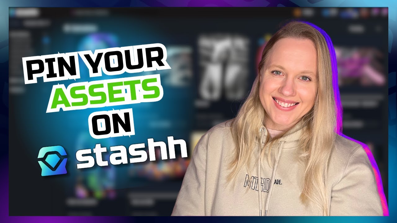 How to pin your assets on Stashh