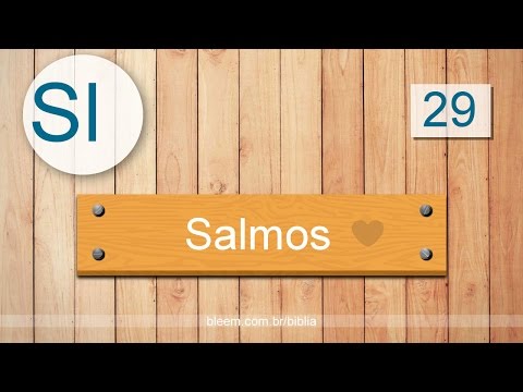 Salmos 29 - Bíblia em Audio - ARC