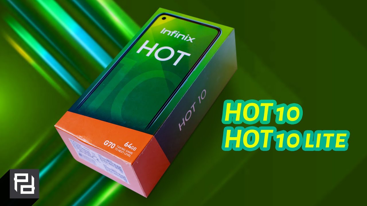 Infinix Hot 10 Unboxing & review vs Hot 10 Lite