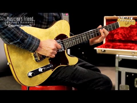 2017 NAMM Fender Prestige Masterbuilt 24 Karat Gold XXX NOS Custom ShopTelecaster -Yuriy Shishkov image 26