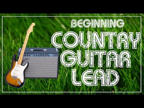 beginning country lead guitar picking