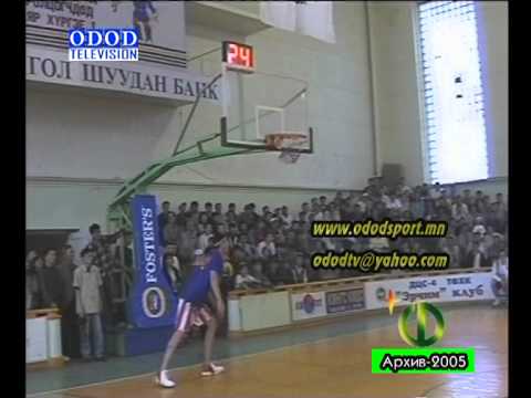 ododsport.mn Mongolian basketball.SHARAVJAMTS Tserenjankhar/Harlem Globetrotters/-2005