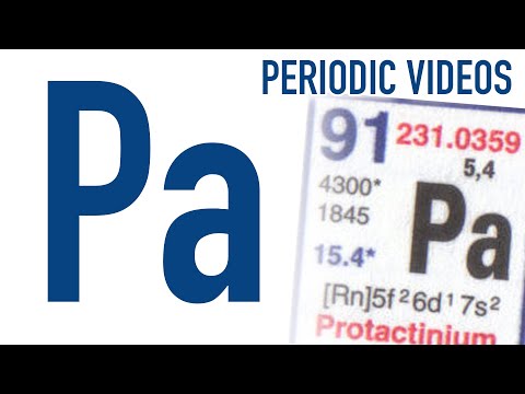 Protactinium - Periodensystem der Videos