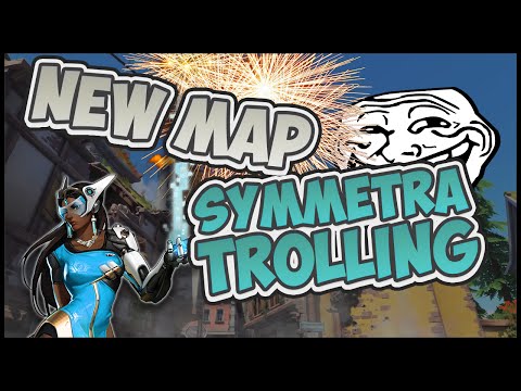 EICHENWALD - NEW OVERWATCH MAP - SYMMETRA TROLLING - Overwatch w/ Bodil and Simon ft. Vegeto