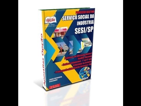 Apostila Seletivo SESI-SP 2015 - Professor PEB l