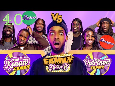 Adeola Patronne vs Krept & Konan | Family Face Off | @channel4.0