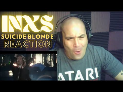 INXS Reaction -1st time reacting to Suicide Blonde (Live Baby Live) Shakes - P Reacts