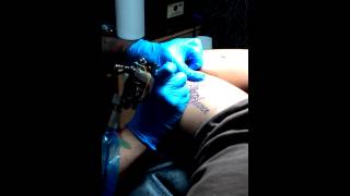 preview picture of video 'word tattoo  one life one chance  by van drago tattoo'