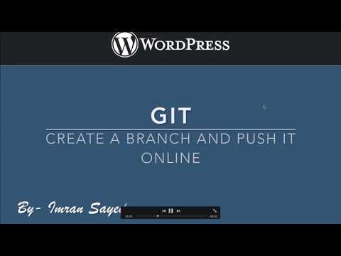 Create Branches and push them on Bitcuket Online