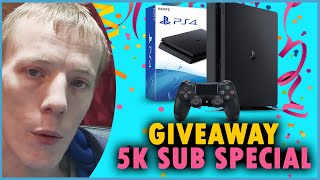 PS4 Giveaway 5k Sub Special - THANK YOU EVERYONE!!! (NOW CLOSED!!!)