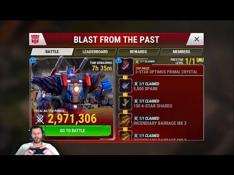 Prime Union INSANE Leader Board RACE For Top 5 Optimus Primal Transformers Earth Wars