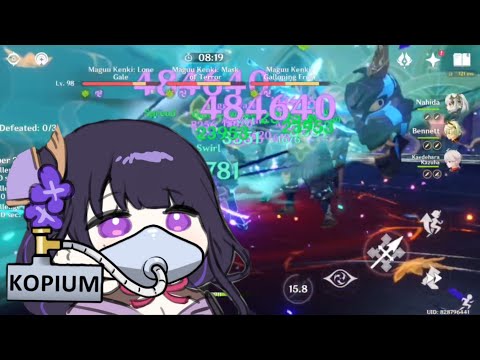 Copium Aggravate Raiden clears 3 Maguu Kenki in 23s because I don't have C6 Sara