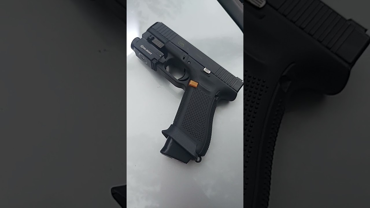 Glock 45, Baldr s, 17rd  OEM mag with 3rd extension, OEM Glock magwell #glock #g45 #20rds #edc