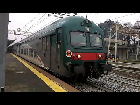 E464 260+6 2 piani Trenord - Monza - 11/12/2020
