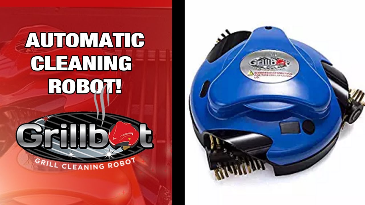 The Grillbot! Automatic Grill Cleaning Robot! Best Tech Inventions! - YouTube