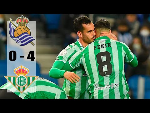 Real Sociedad vs Betis 0-4 All Goals & Highlights 03/02/2022