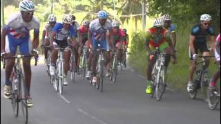 preview picture of video 'Course cycliste ASC Sauvia - Morne-à-l'Eau - 1ère et 2ème Catégorie Ufolep (Guadeloupe)'