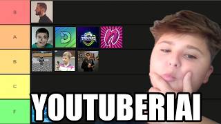 Youtūberių Tier Listas