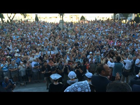 Fêtes d'Arvor: le Bagad fait le show