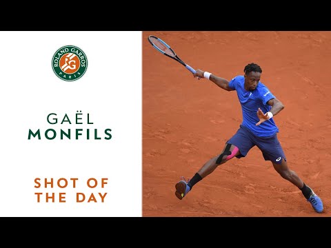 Shot of the Day #5 - Gaël Monfils | Roland-Garros 2019